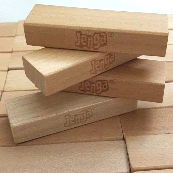 Hasbro Jenga Classic Refresh Game Genuine Hardwood Blocks Stacking Tower Game - Picture 2 of 6